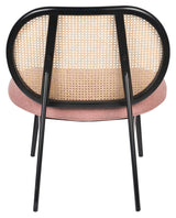 Zuiver Spike Lounge Chair - Pink/Nature