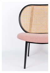 Zuiver Spike Lounge Chair - Pink/Nature