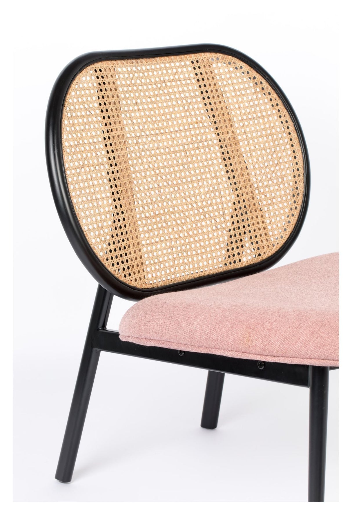 Zuiver Spike Lounge Chair - Pink/Nature