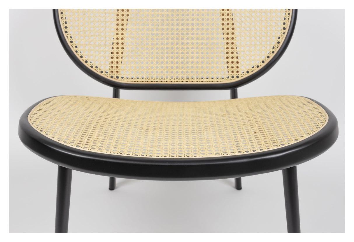 Spike Lounge Chair, Rattan/Beech