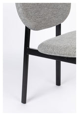 Zuiver Spike Dining Chair - Grå/svart