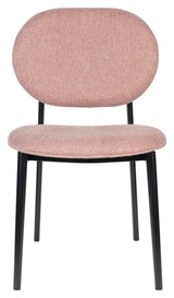 Zuiver Spike Dining Chair - Pink/Black