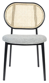 Zuiver Spike Dining Chair - Rattan/Grey