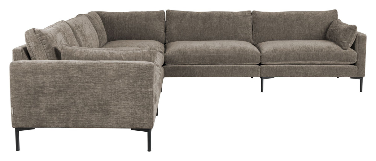 Zuiver Summer Corner Sofa, kaffe