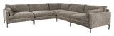 Zuiver Summer Corner Sofa, kaffe