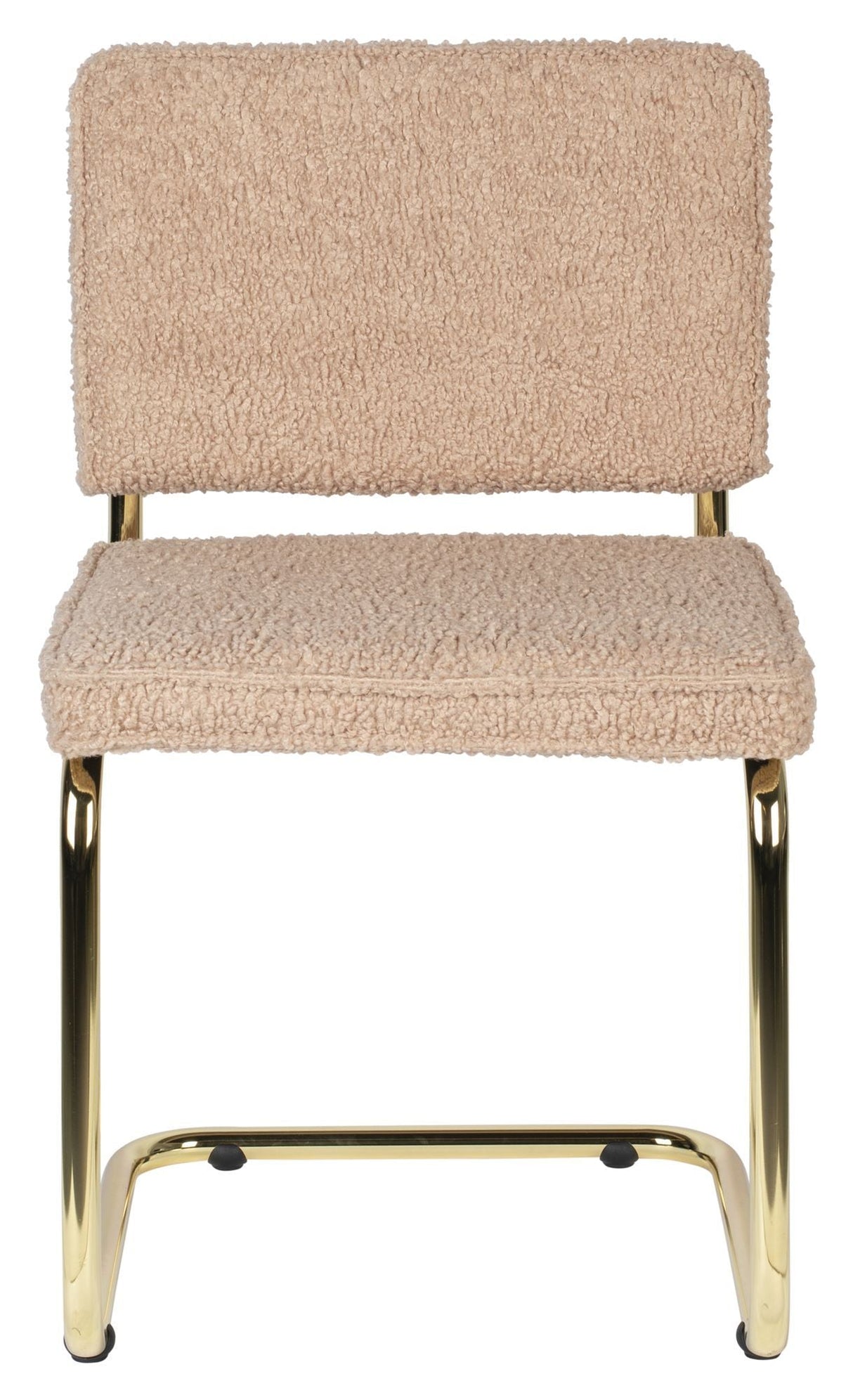 Zuiver Teddy Dining Chair - Pink Plush