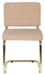 Zuiver Teddy Dining Chair - Pink Plush