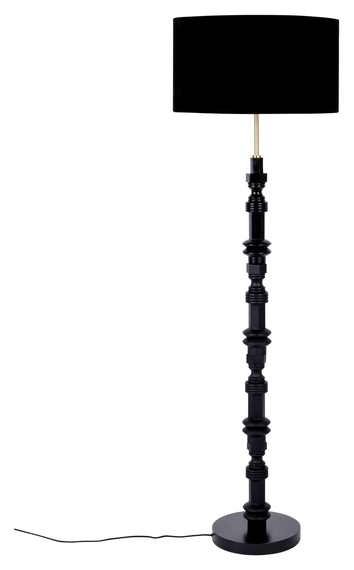 Zuiver totem gulvlampe - svart