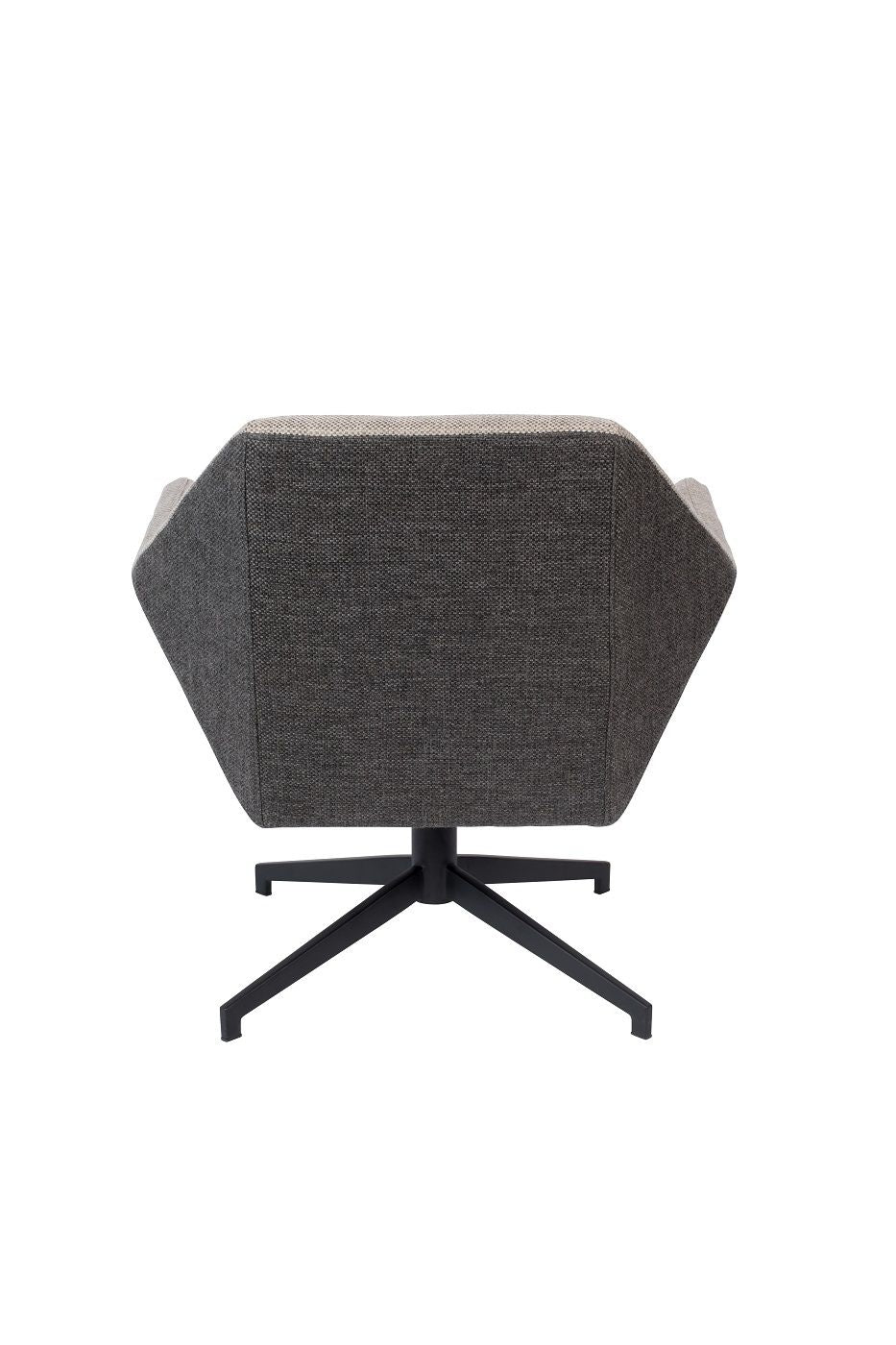 Zuiver onkel Jesse Lounge Chair - Gray/Beige