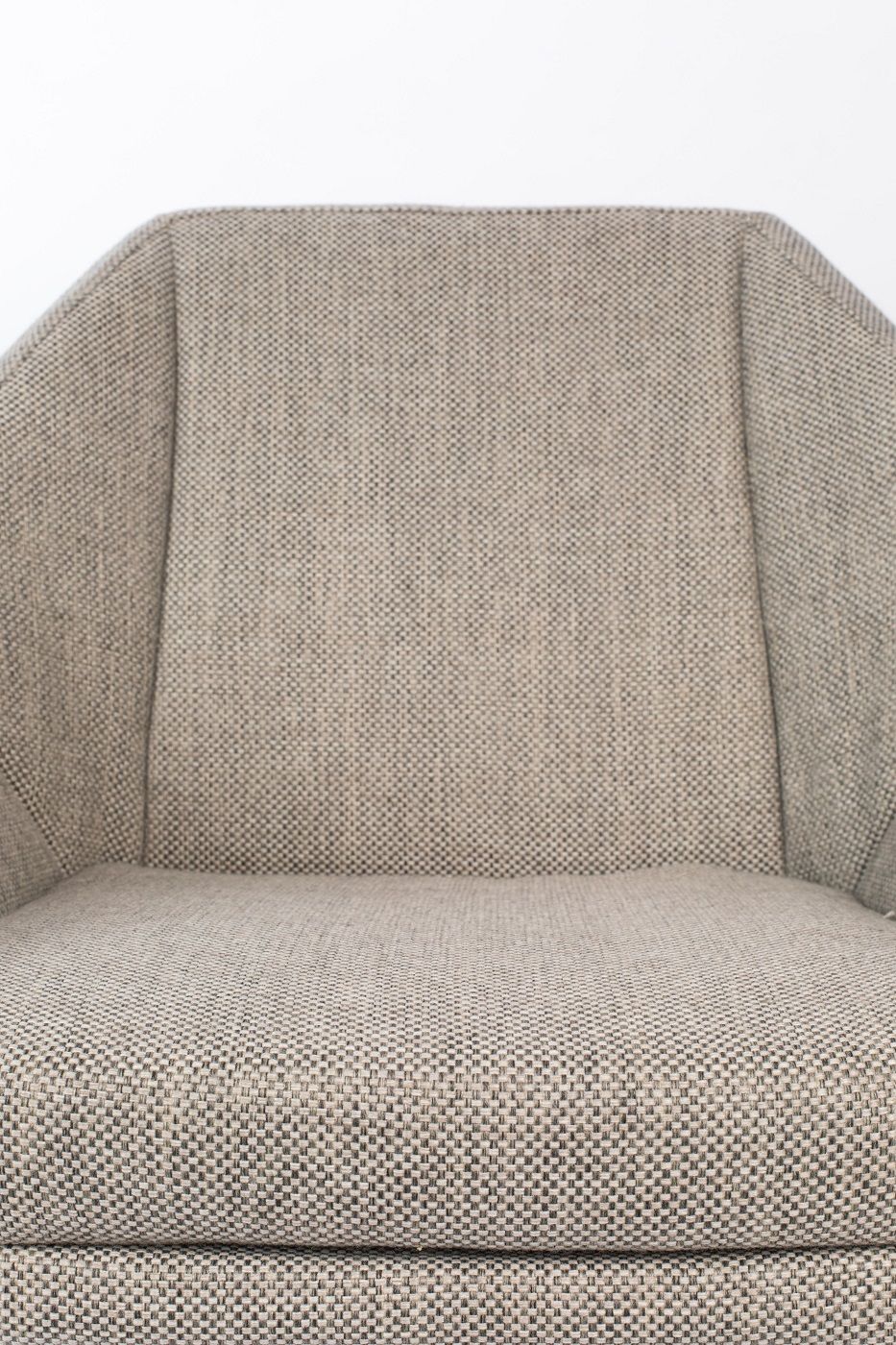 Zuiver onkel Jesse Lounge Chair - Gray/Beige