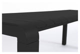 Zuiver Vondel Garden Bench - Svart, 129,5x45