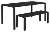 Zuiver Vondel Garden Table - Svart, 168,5x87