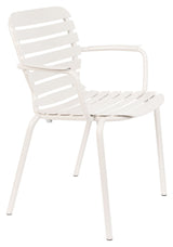 Zuiver Vondel Garden Chair with Armrests - Clay