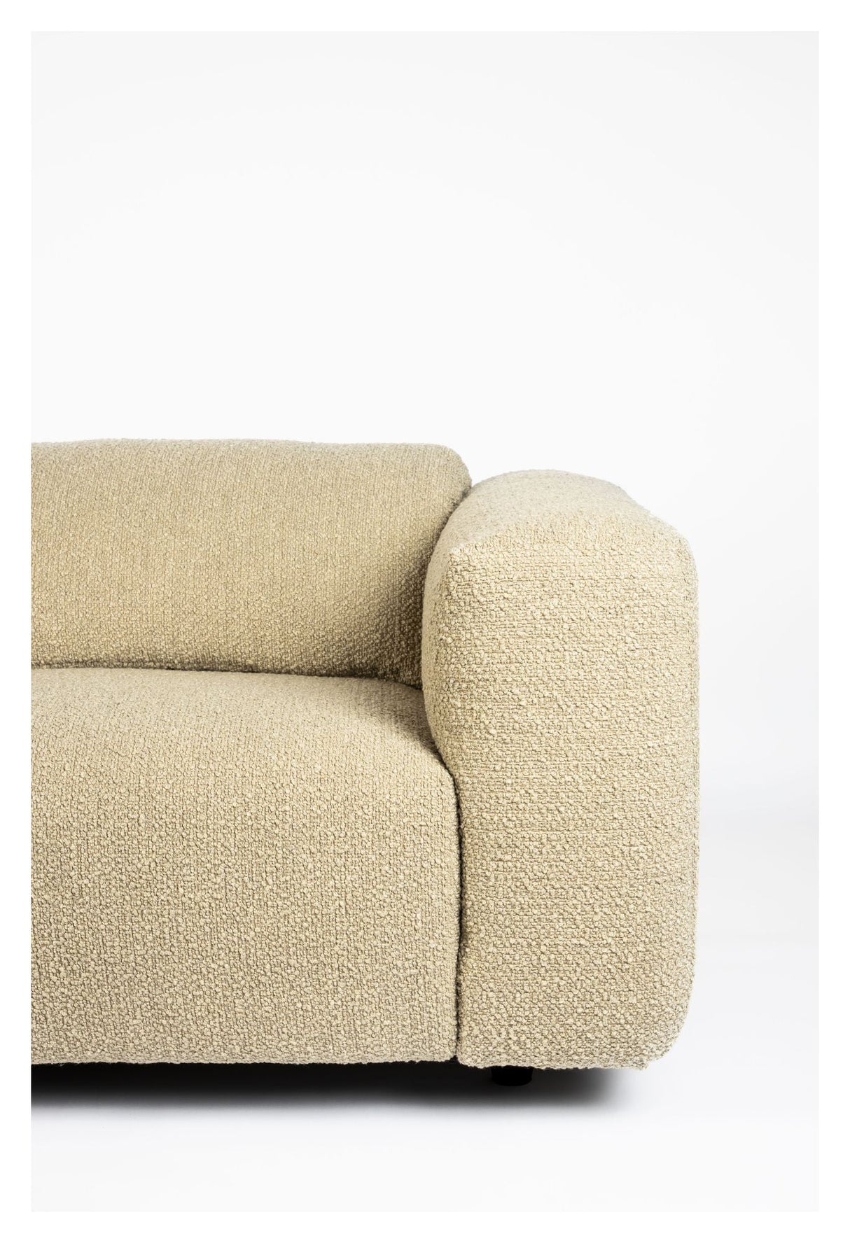 Zuiver vinger 3-per. Sofa, karamell