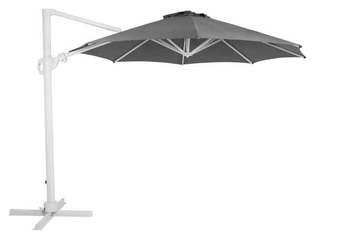 brafab-varallo-parasoll-frithaengende-hvit-gra-o300