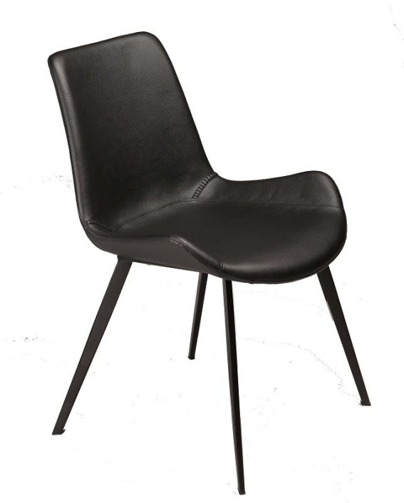 dan-form-hype-spisestol-vintage-svart-kunstskinn