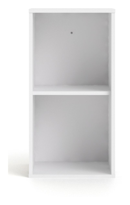 linate-modul-bokkasse-2x1-lodret-mat-hvit