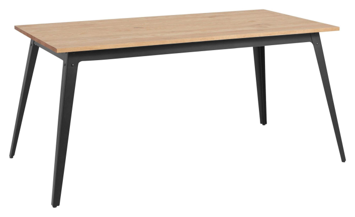 macon-spisebord-160-cm-natur-svart