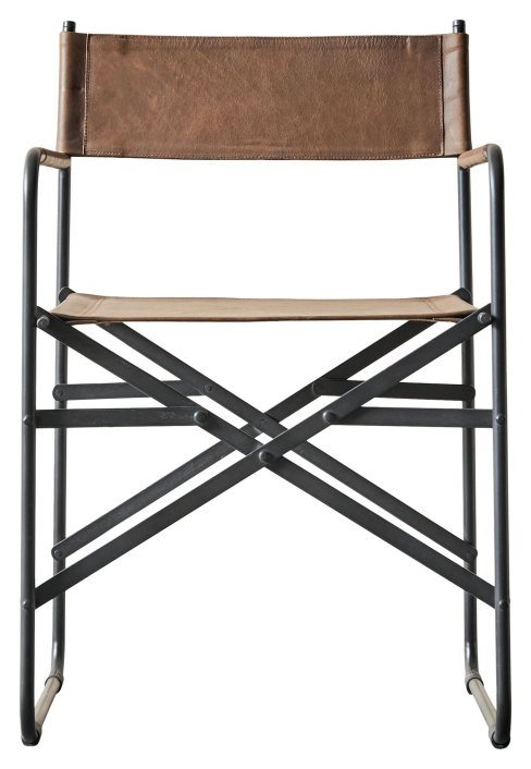 silhouette-stol-svart-brun