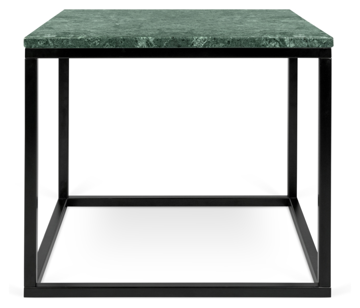 prairie-sofabord-50x50-gronn-guatemala-marmor-svart