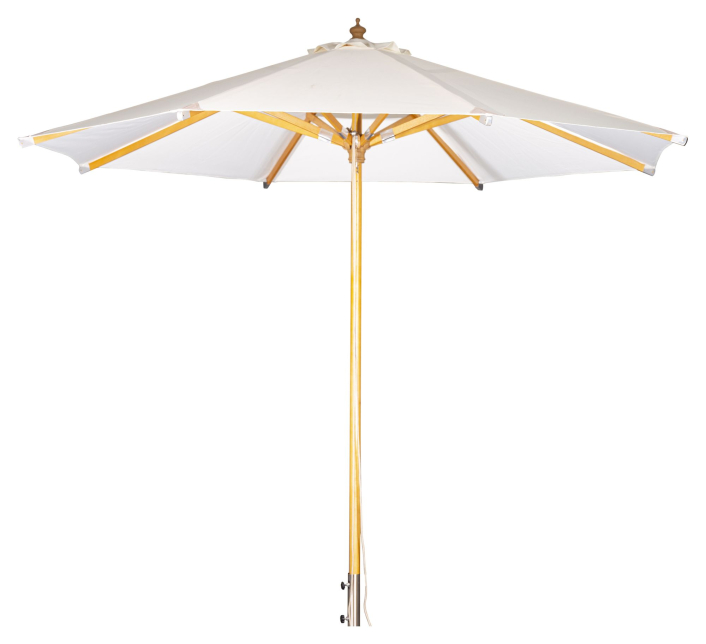 naxos-parasoll-3m-tre-ecru-stoff