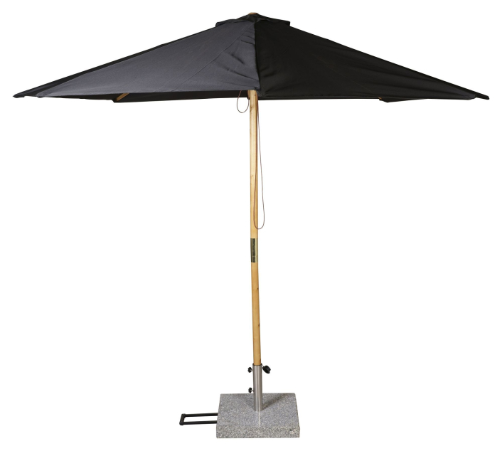 naxos-parasoll-3m-tre-sort-stoff