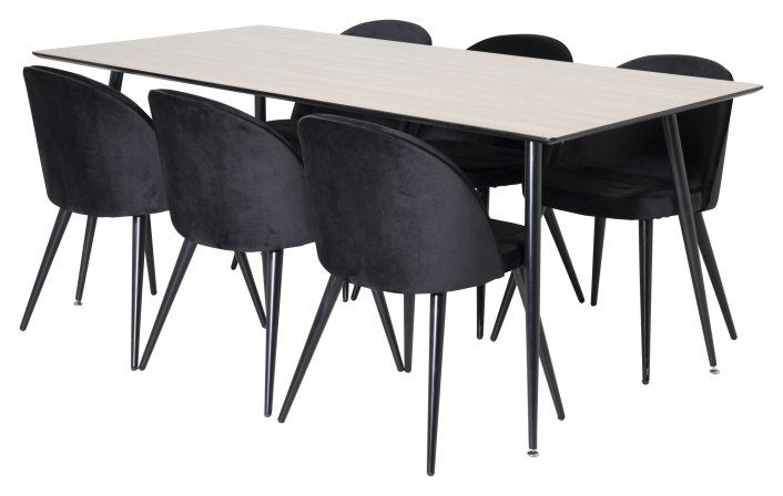 silar-spisebord-i-trelook-med-6-velvet-stoler-i-sort-velour