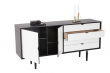 Andersen Furniture - S6 Skjenk - Svart lakk - Hvit