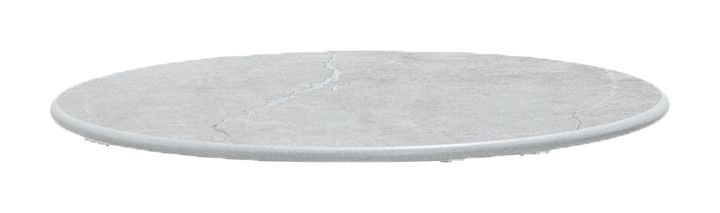 Cane-line Bordplate, Fossil grå, keramikk, Ø45