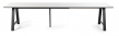 Andersen Furniture - T1 Spisebord m. Uttrekk og svarte ben - 220cm