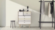 Andersen Furniture - S8 Kommode - Eik såpe - hvit