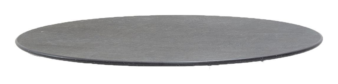 Cane-line Bordplate, Fossil sort, keramikk, Ø70