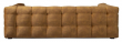 Hudson Sofa - lys Cognac m, svarte bein
