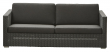 Cane-line Chester 3-pers. Loungesofa, Graphite